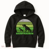Retro Daddysaurus  Kids Hoodie thumb 0