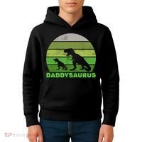 Retro Daddysaurus  Kids Hoodie thumb 4