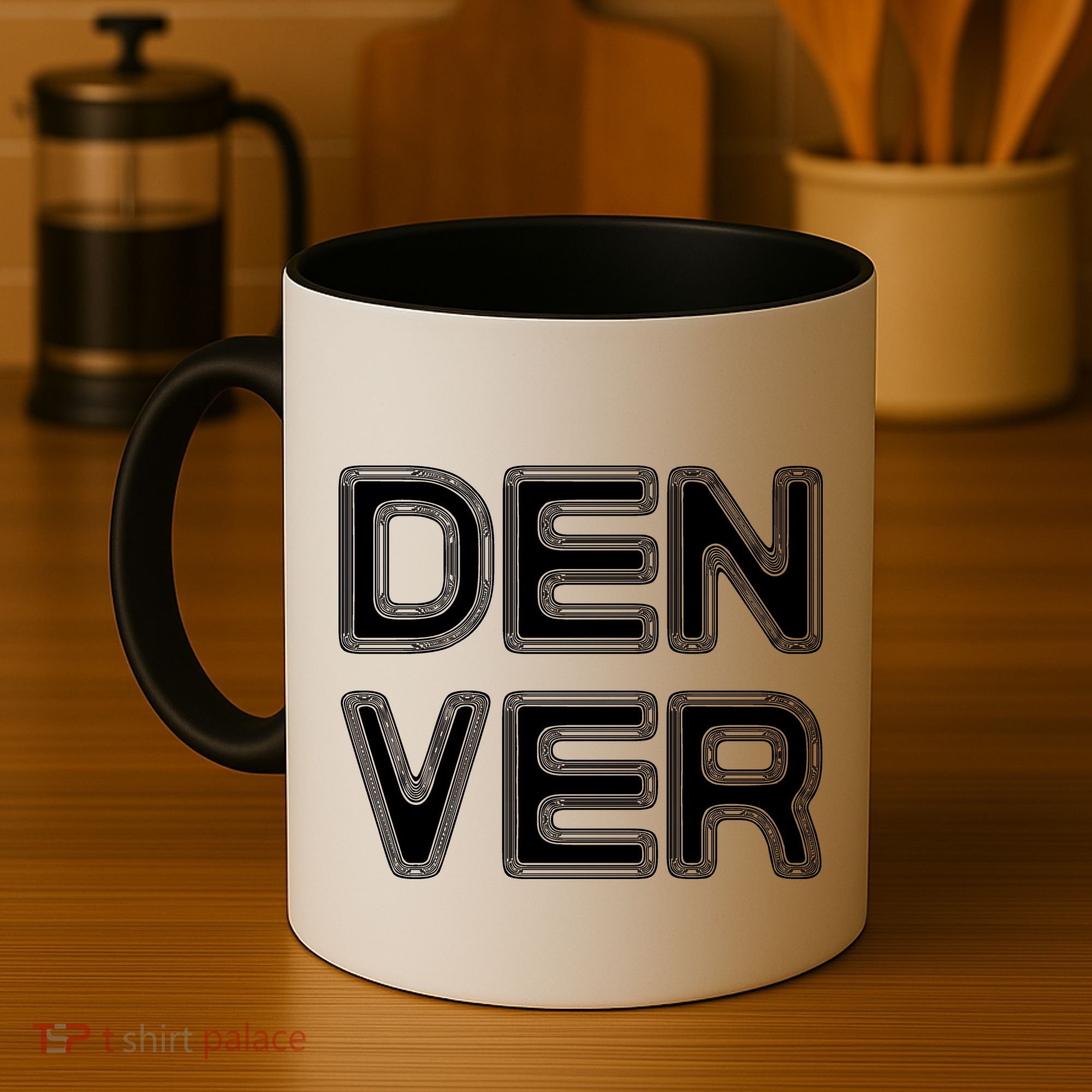 Retro Denver Coffee Mug