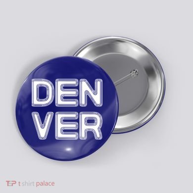 Retro Denver Button