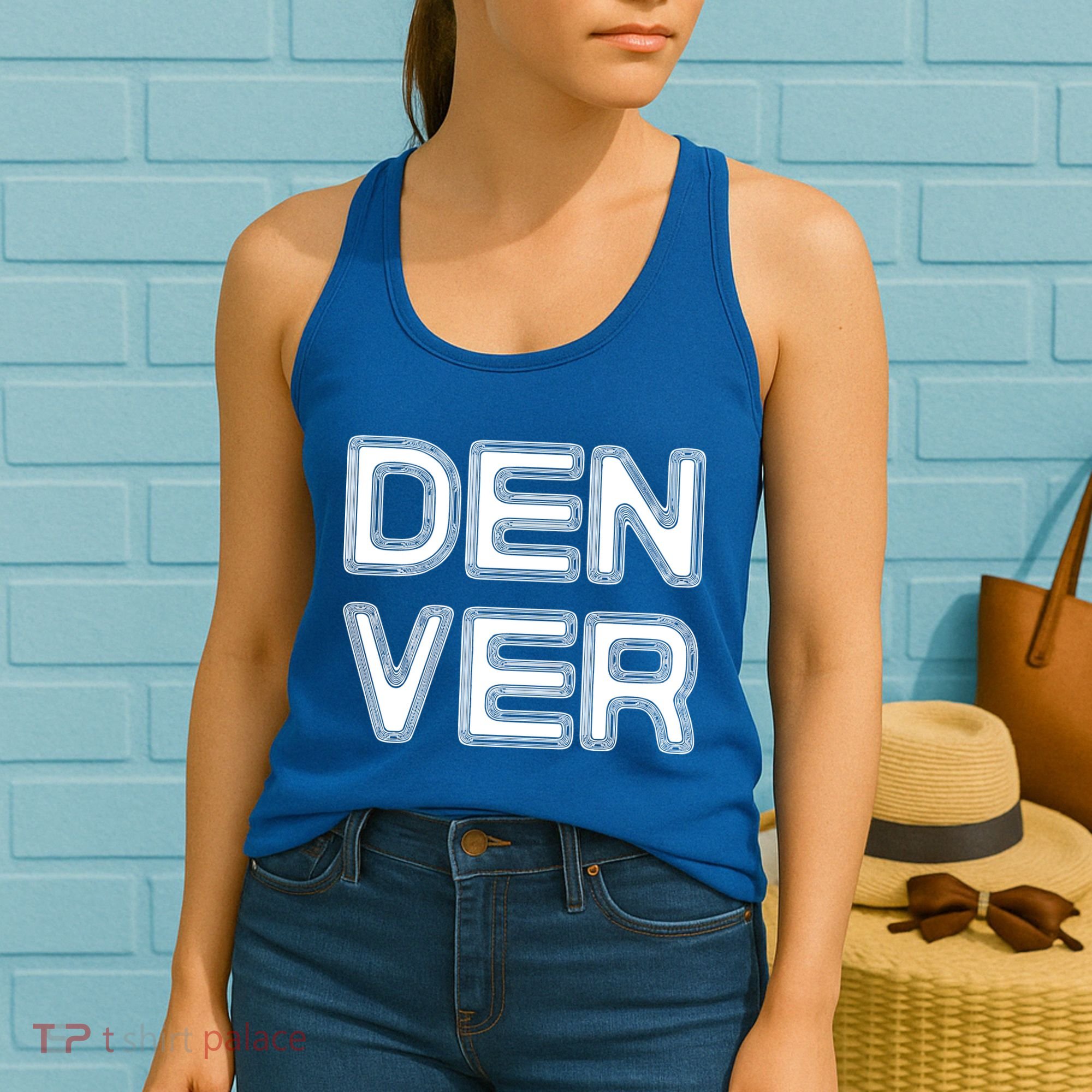 Retro Denver Women's Tank Top
