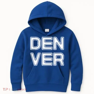 Retro Denver Kids Hoodie