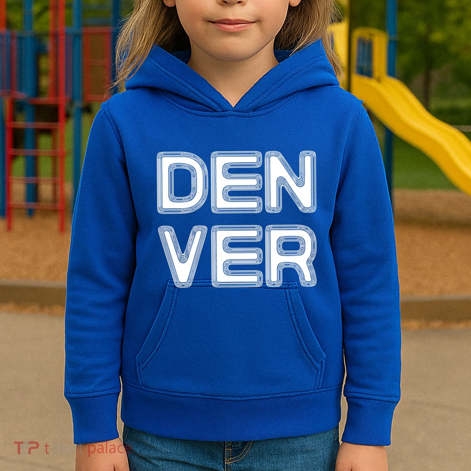 Retro Denver Kids Hoodie