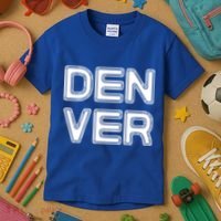 Retro Denver Kids T-Shirt thumb 3