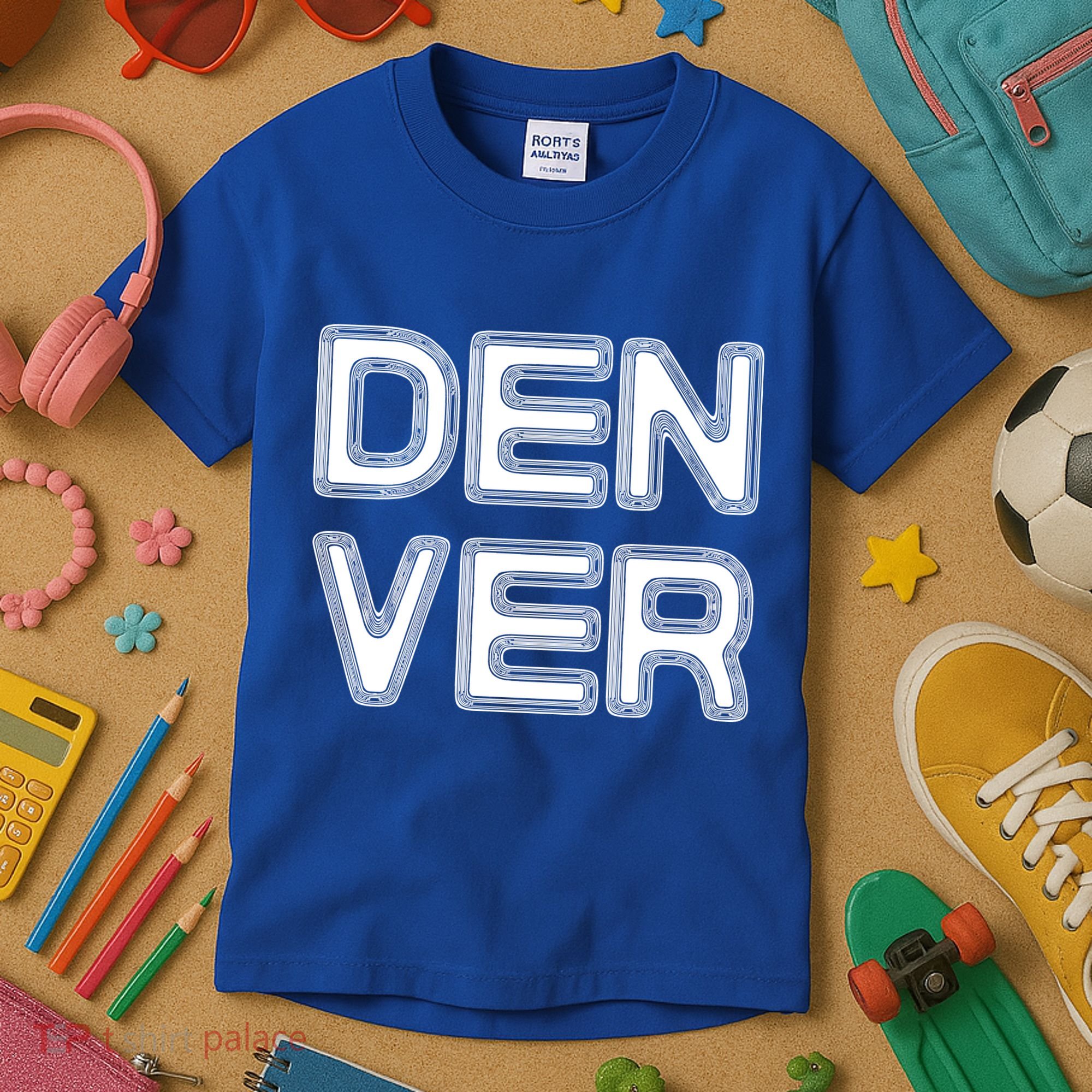 Retro Denver Kids T-Shirt