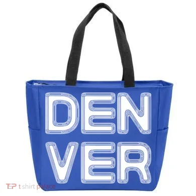 Retro Denver Tote Bag