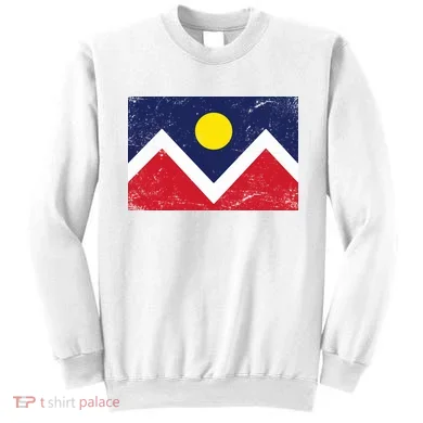 Retro Denver Colorado Flag Sweatshirt