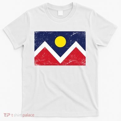 Retro Denver Colorado Flag T-Shirt