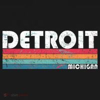 Retro Detroit Michigan Bucket Hat thumb 4