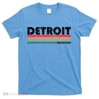 Retro Detroit Michigan T-Shirt