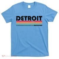 Retro Detroit Michigan T-Shirt thumb 0