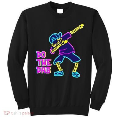 Retro Do the Dab Neon Skeleton Sweatshirt