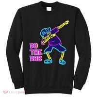 Retro Do the Dab Neon Skeleton Sweatshirt thumb 0