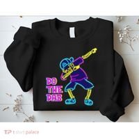 Retro Do the Dab Neon Skeleton Sweatshirt thumb 2