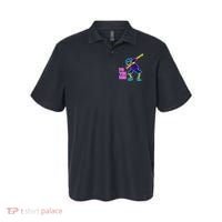Retro Do the Dab Neon Skeleton Polo thumb 0