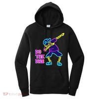 Retro Do the Dab Neon Skeleton Women's Hoodie thumb 0