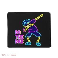 Retro Do the Dab Neon Skeleton Mousepad thumb 0
