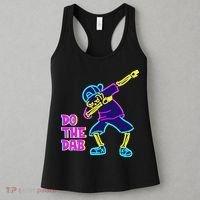 Retro Do the Dab Neon Skeleton Women's Tank Top thumb 3
