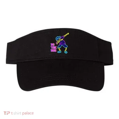 Retro Do the Dab Neon Skeleton Visor