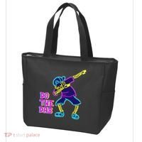Retro Do the Dab Neon Skeleton Tote Bag thumb 3