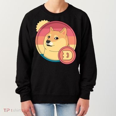 Retro DogeCoin Women's Sweatshirt