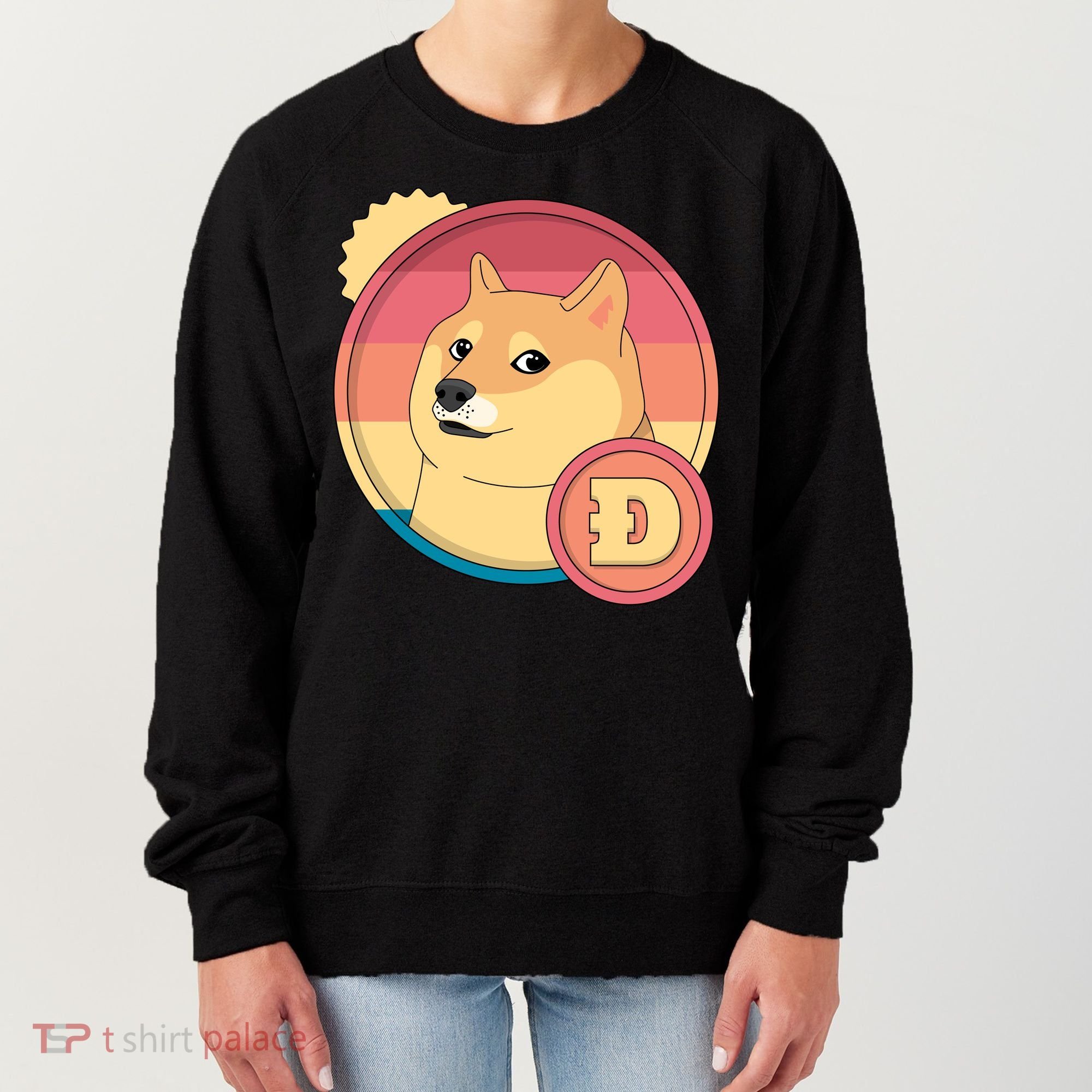 Retro DogeCoin Women's Sweatshirt