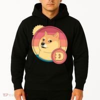 Retro DogeCoin Hoodie thumb 2