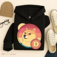 Retro DogeCoin Hoodie thumb 4