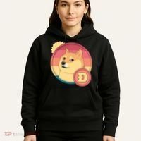 Retro DogeCoin Hoodie thumb 5