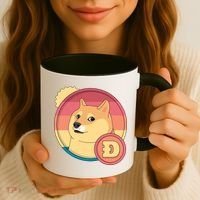 Retro DogeCoin Coffee Mug thumb 3