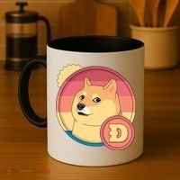 Retro DogeCoin Coffee Mug thumb 4