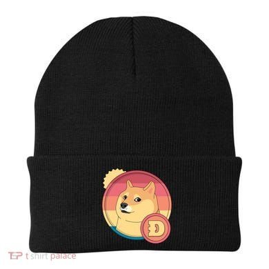 Retro DogeCoin Beanie