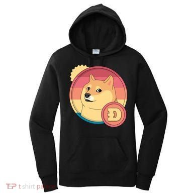 Retro DogeCoin Women's Hoodie