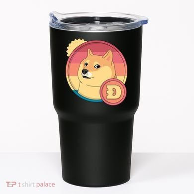 Retro DogeCoin Tumbler