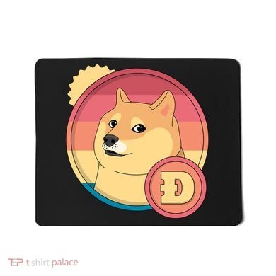 Retro DogeCoin Mousepad