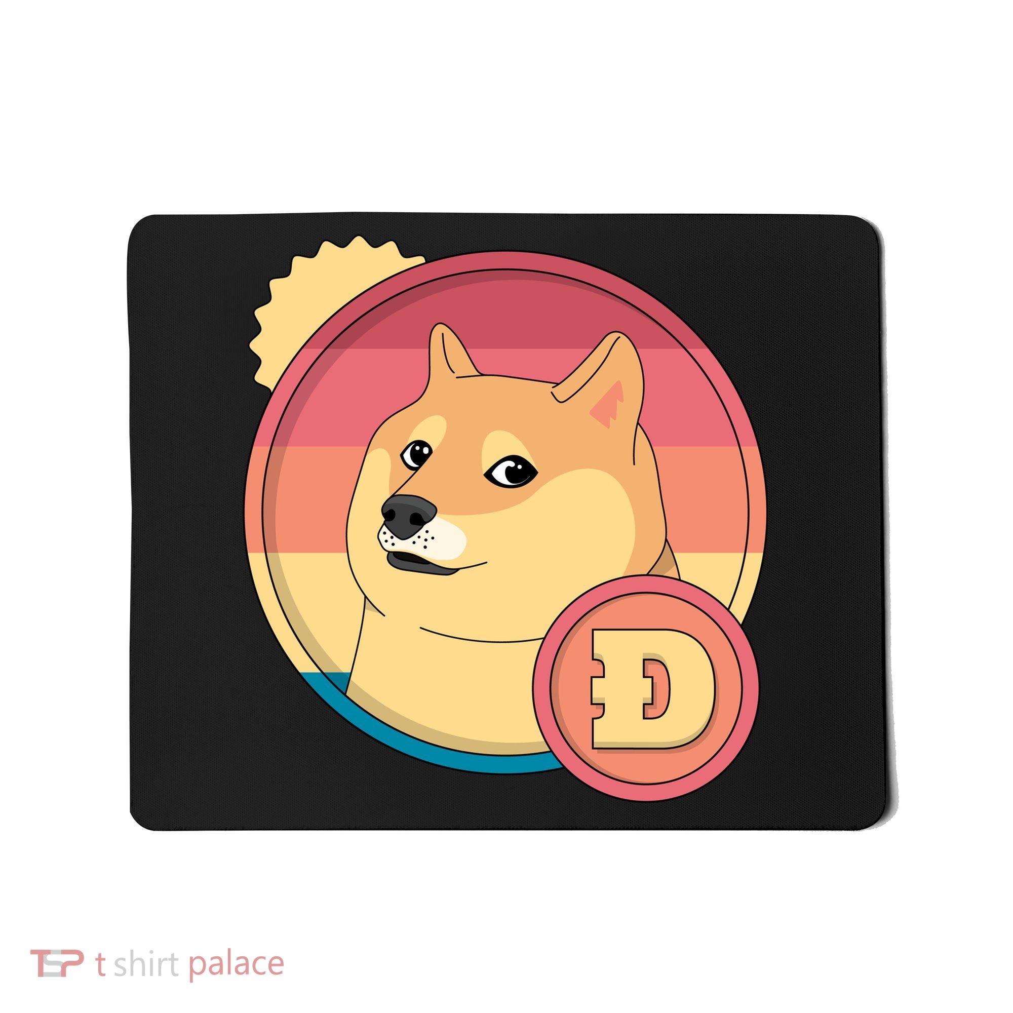 Retro DogeCoin Mousepad