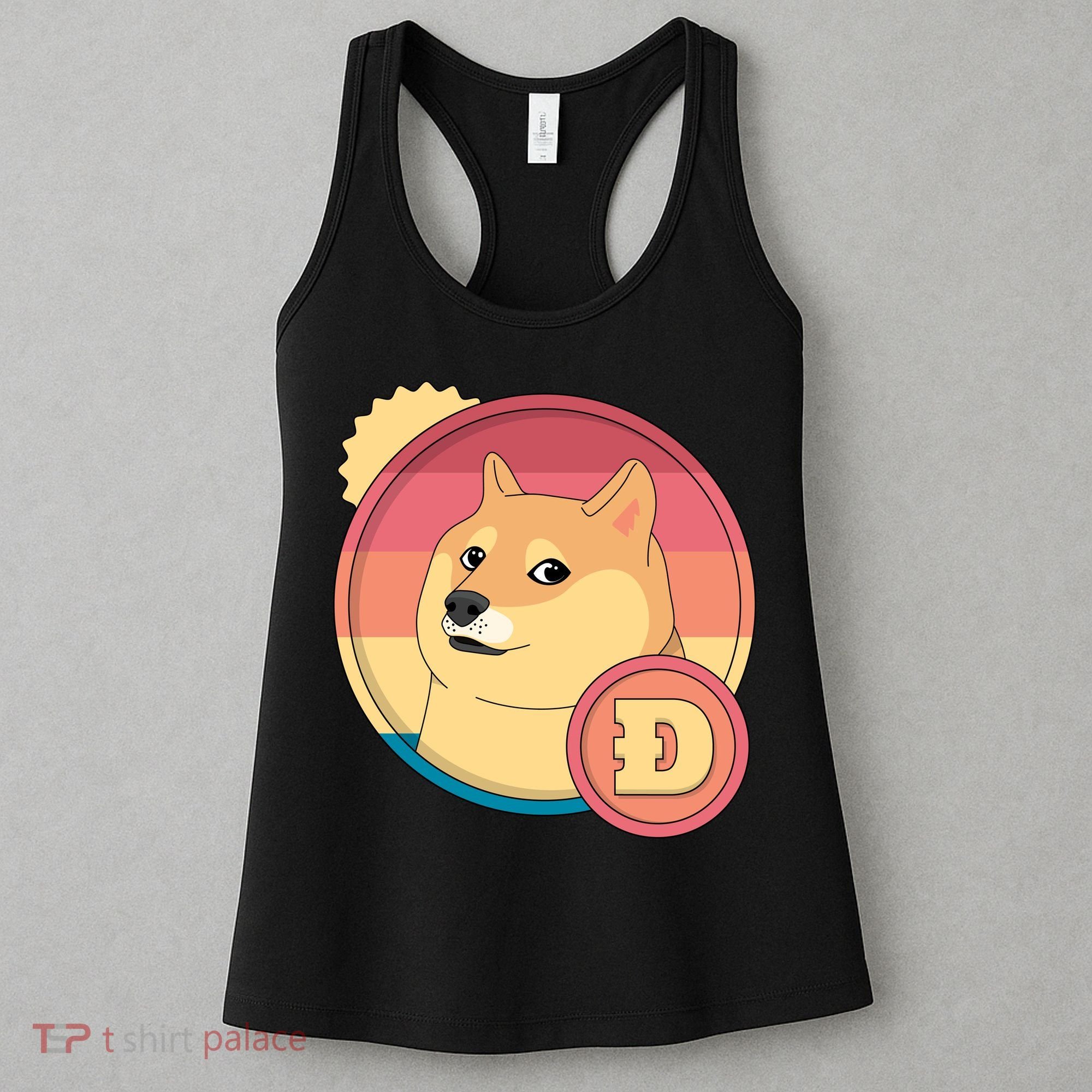 Retro DogeCoin Women's Tank Top