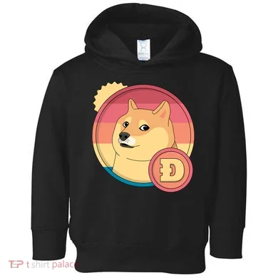 Retro DogeCoin Toddler Hoodie