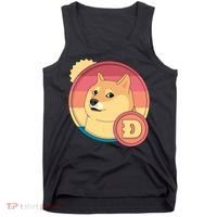 Retro DogeCoin Tank Top thumb 0