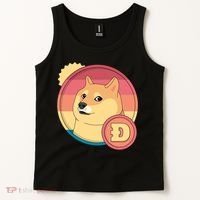 Retro DogeCoin Tank Top thumb 2