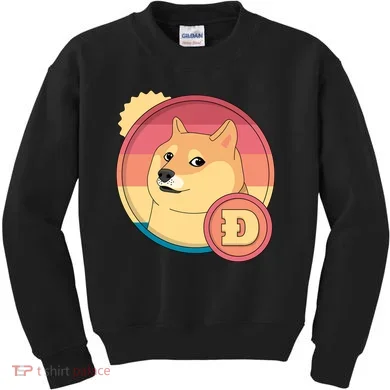 Retro DogeCoin Kids Sweatshirt