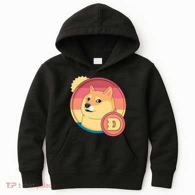 Retro DogeCoin Kids Hoodie