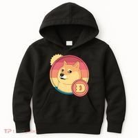 Retro DogeCoin Kids Hoodie thumb 0