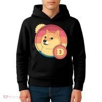 Retro DogeCoin Kids Hoodie thumb 4