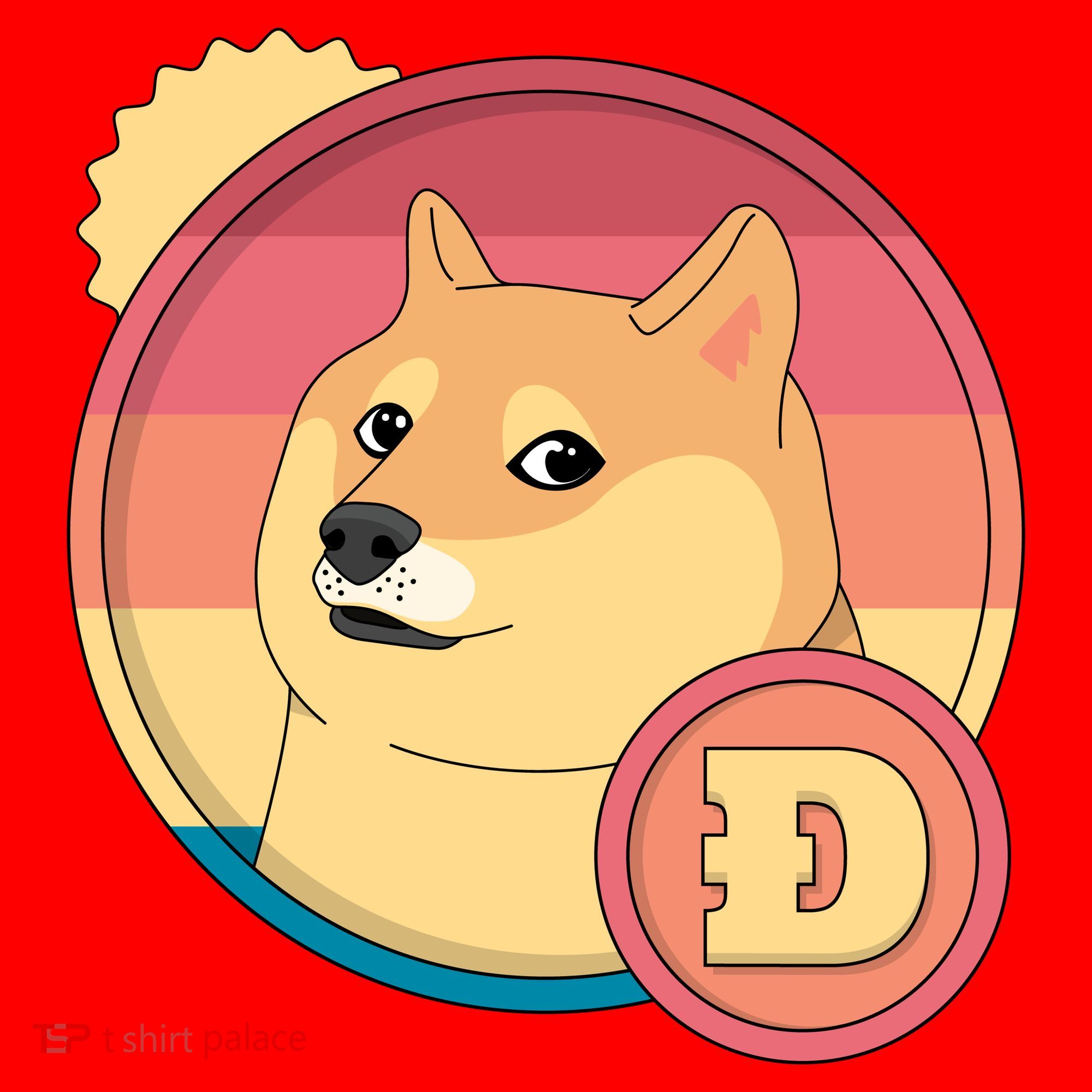 Retro DogeCoin Santa Hat