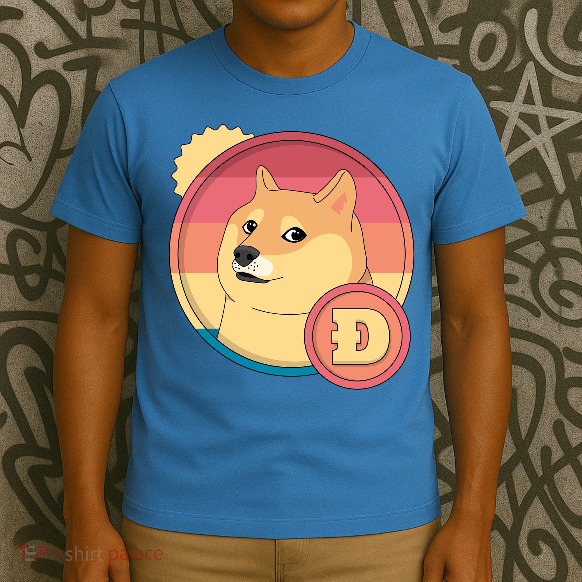 Retro DogeCoin T-Shirt