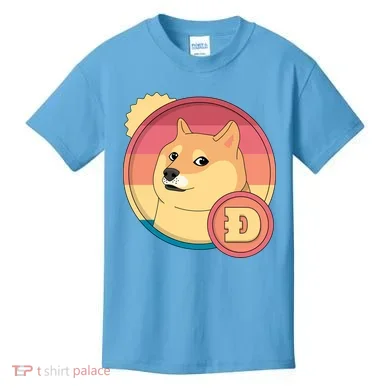 Retro DogeCoin Kids T-Shirt