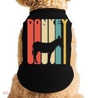 Retro Donkey Logo Doggie Tank thumb 0