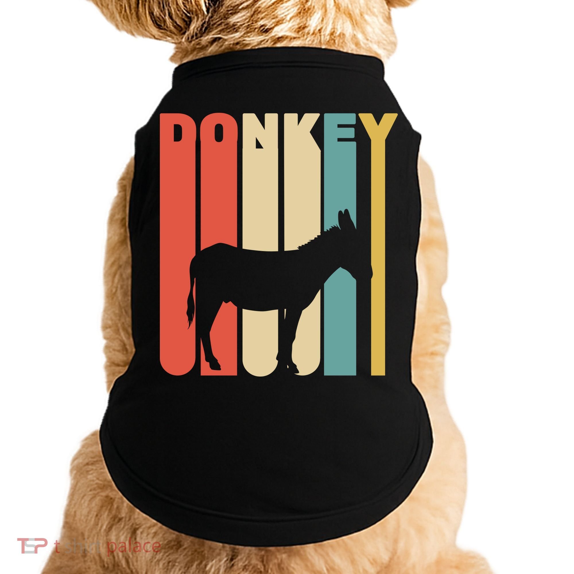 Retro Donkey Logo Doggie Tank