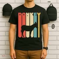 Retro Donkey Logo T-Shirt thumb 6